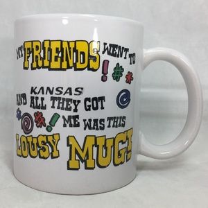 Mug Coffee Tea Cocoa Kansas Friends Gift Souvenir